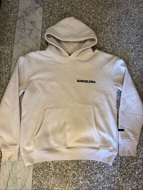Trust Amsterdam Barcelona Pullover Hoodie - Off-White